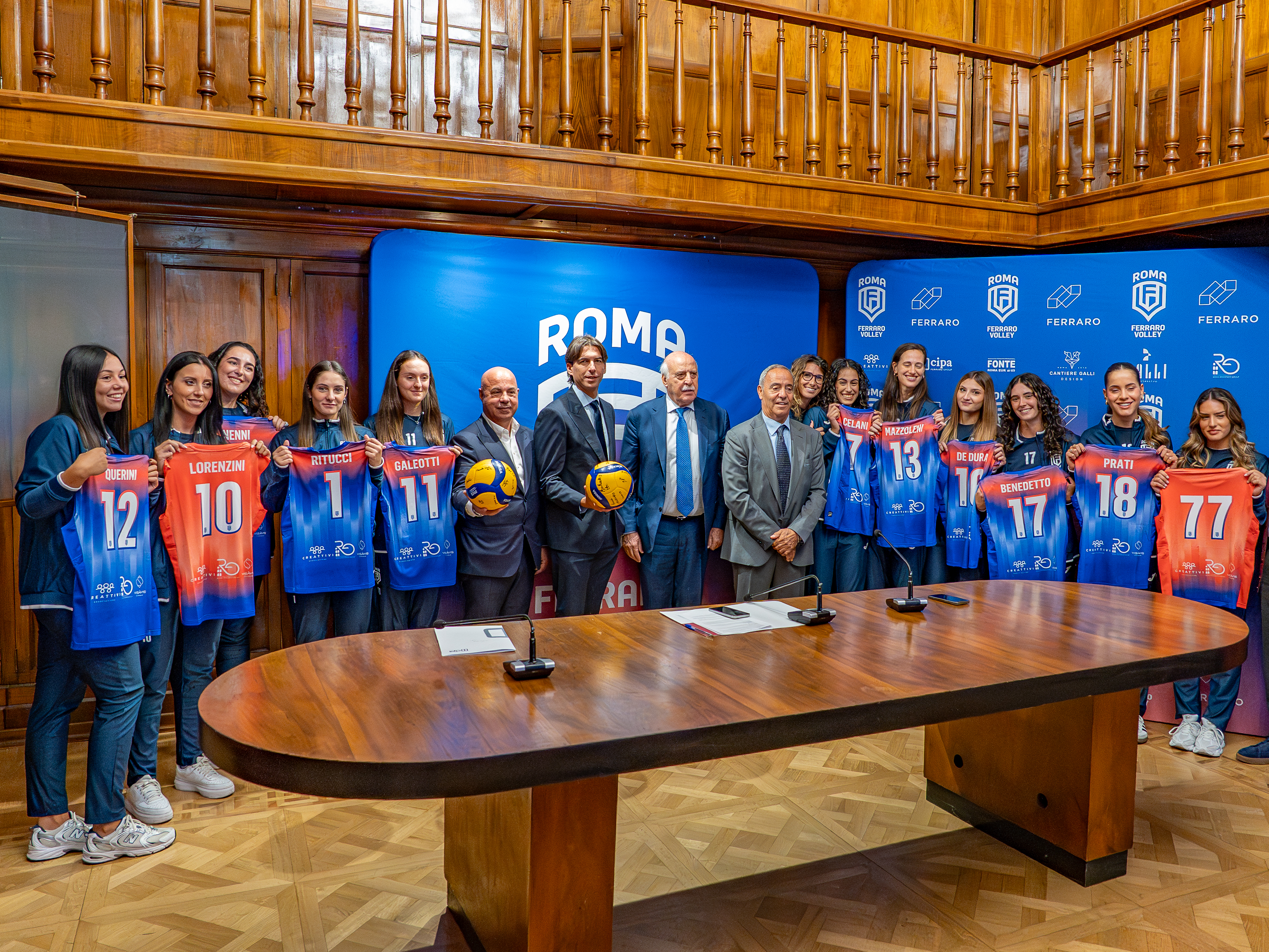 Portfolio Ferraro Volley Roma 